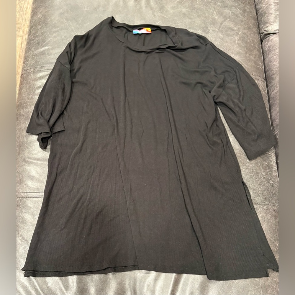 Black Oversized Loungewear Set